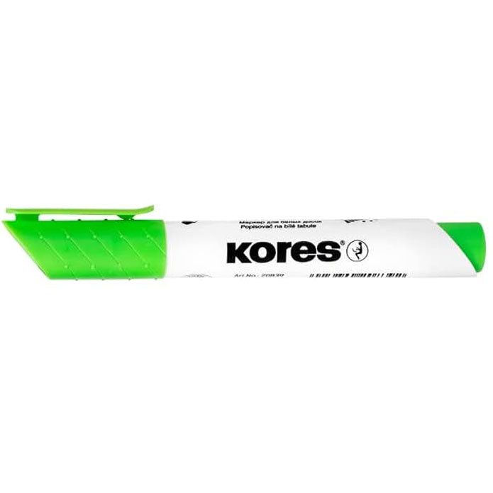 MARKER WHITEBOARD VERDE DESCHIS 3MM KORES MARKER WHITEBOARD VERDE DESCHIS 3MM KORES